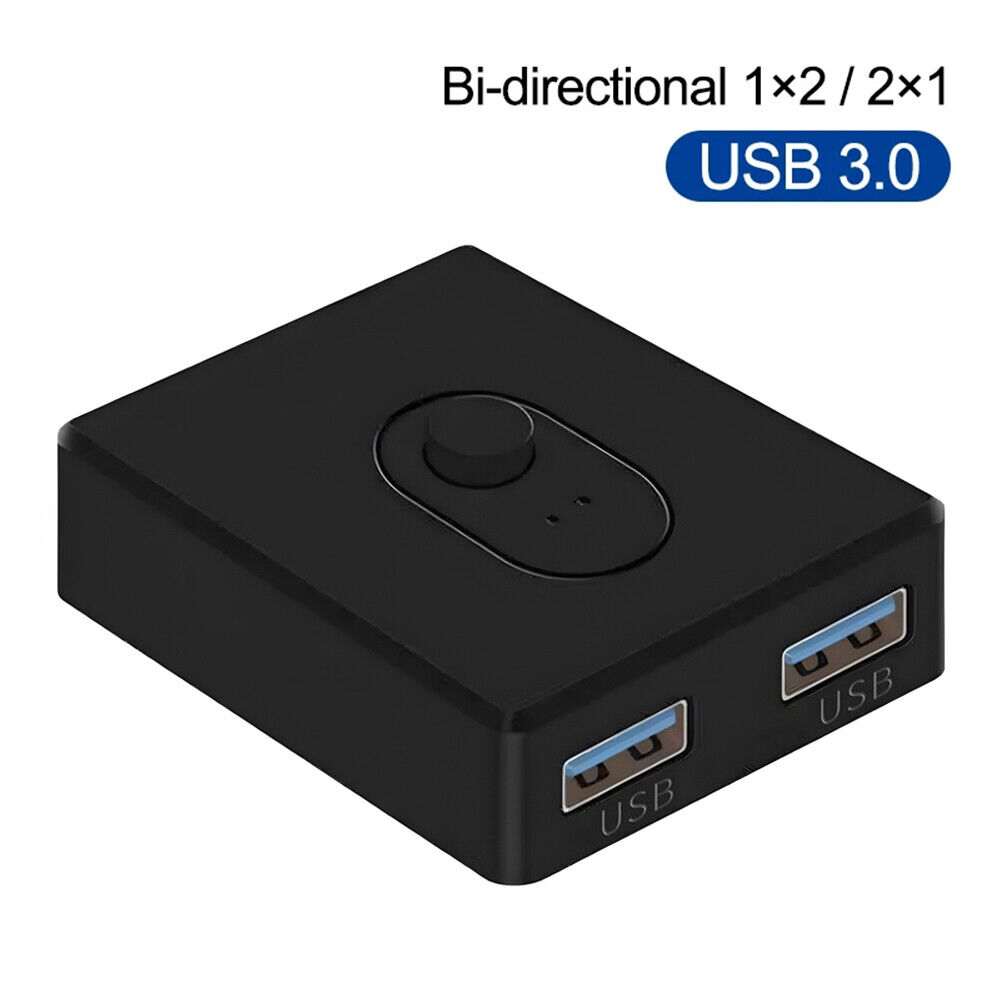 USB 3.0/2.0 Bi-Directional Switcher for Enhanced Connectivity