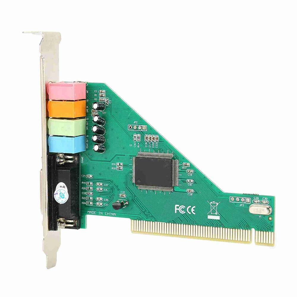 4.1 Channel PCI Sound Card for Enhanced Computer Audio