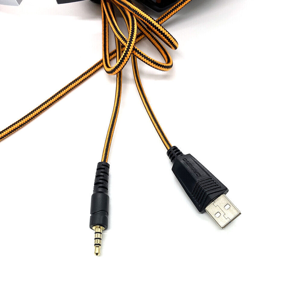 RGB Surround Sound Gaming Headset for PC, PS4, Xbox One