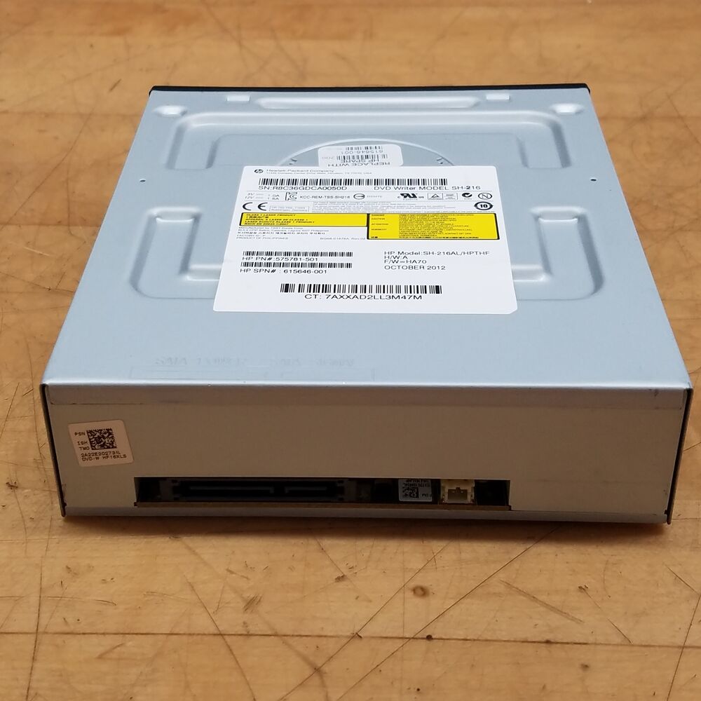 HP SH-216AL/HPTHF SATA DVD/CD Optical Drive - Pre-Owned