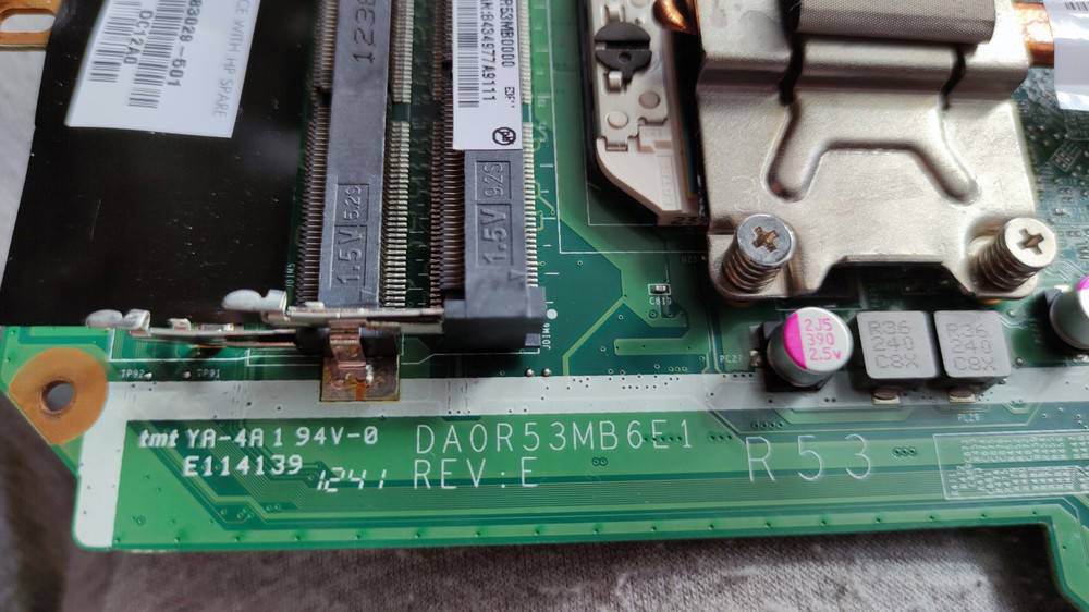 HP Pavilion G4-G6-G7-2000 Laptop Motherboard with CPU and Fan