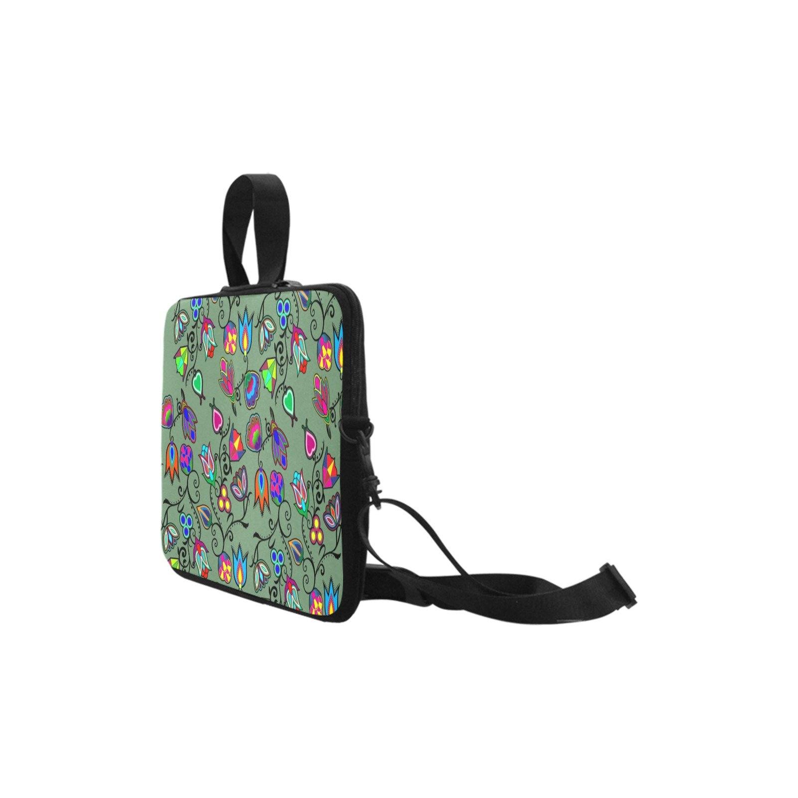Indigenous Paisley Dark Sea Laptop Handbag