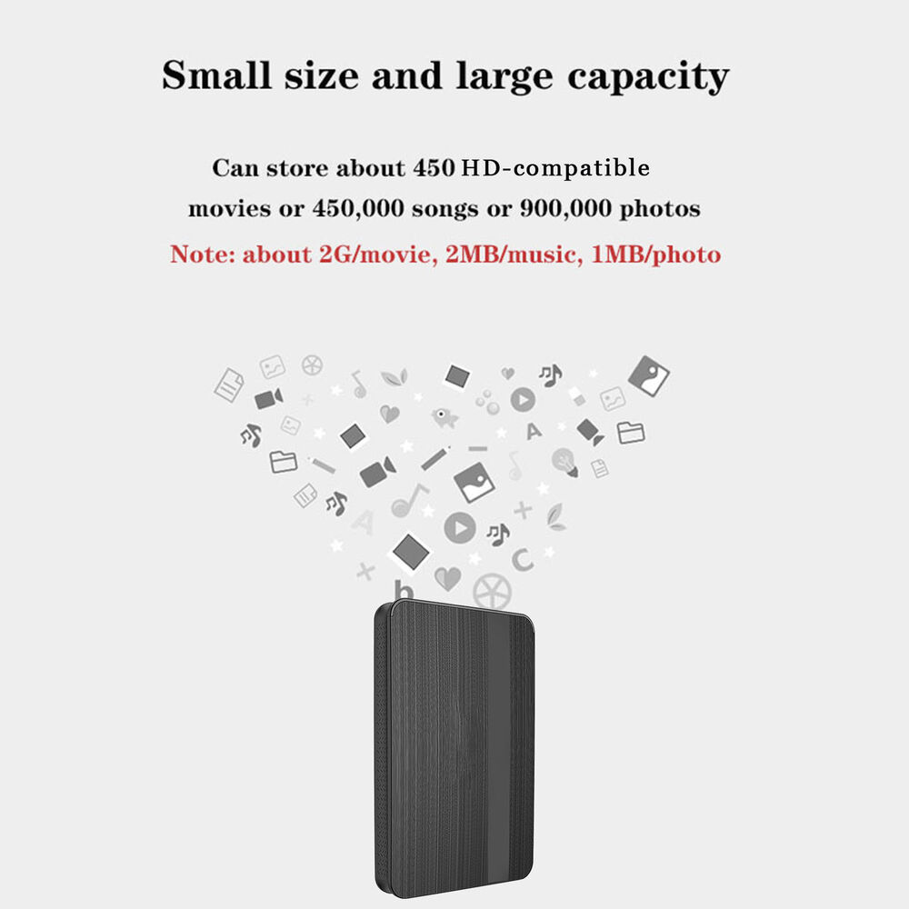 Portable High-Speed 2.5-Inch SATA USB3.0 External Hard Drive
