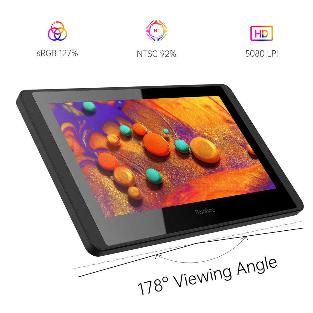 Bisofice 12HD-A H-IPS Graphics Drawing Tablet