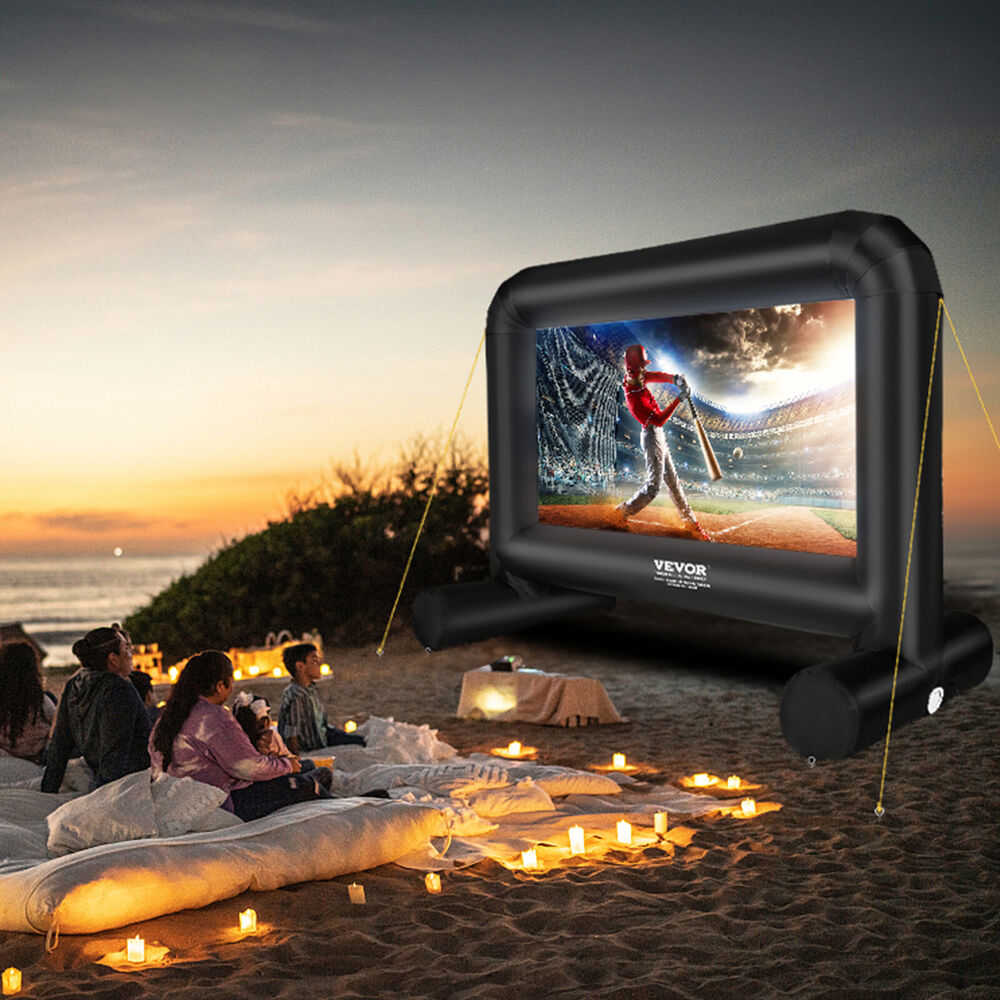 VEVOR 14 FT Inflatable Movie Screen with Blower