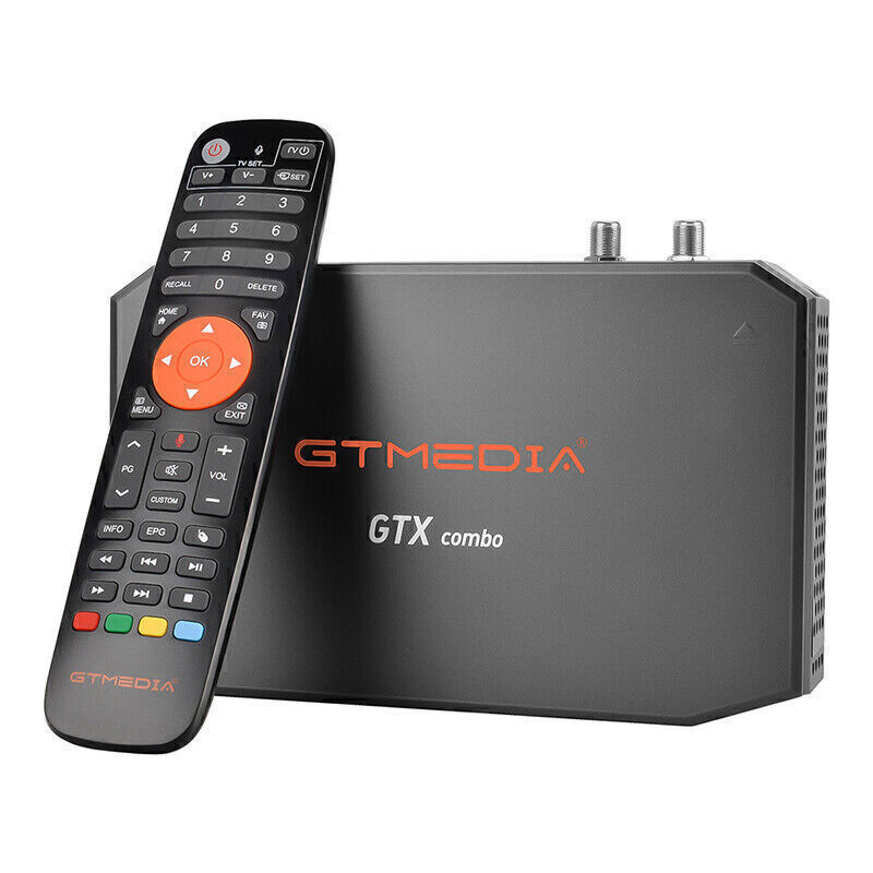 8K UHD DVB-S2/S2X/T2/C Satellite Receiver Android Smart TV Box with 1000M LAN and CI+ Slot