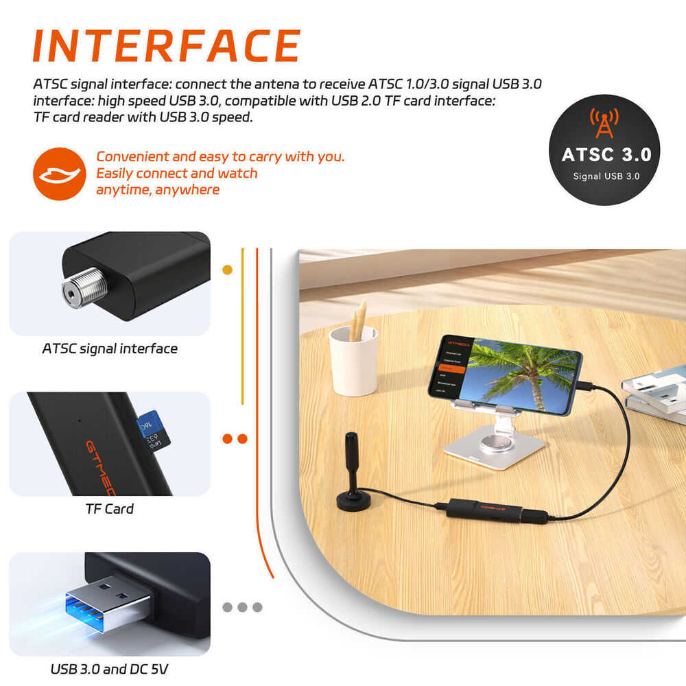 4K UHD FTA DVB-S2/S2X/ATSC 3.0 Combo Satellite TV Receiver Android Smart TV BOX