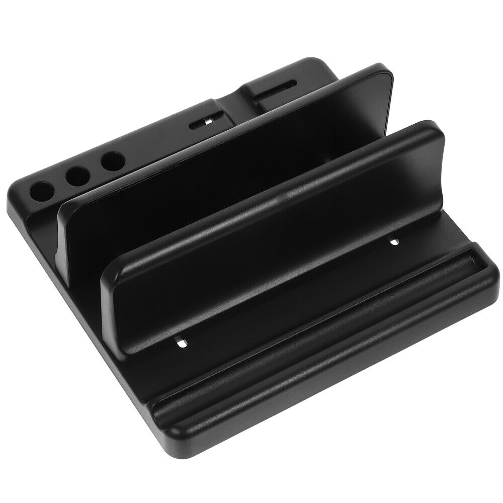 Elegant Vertical Laptop Stand for Women's Workspace