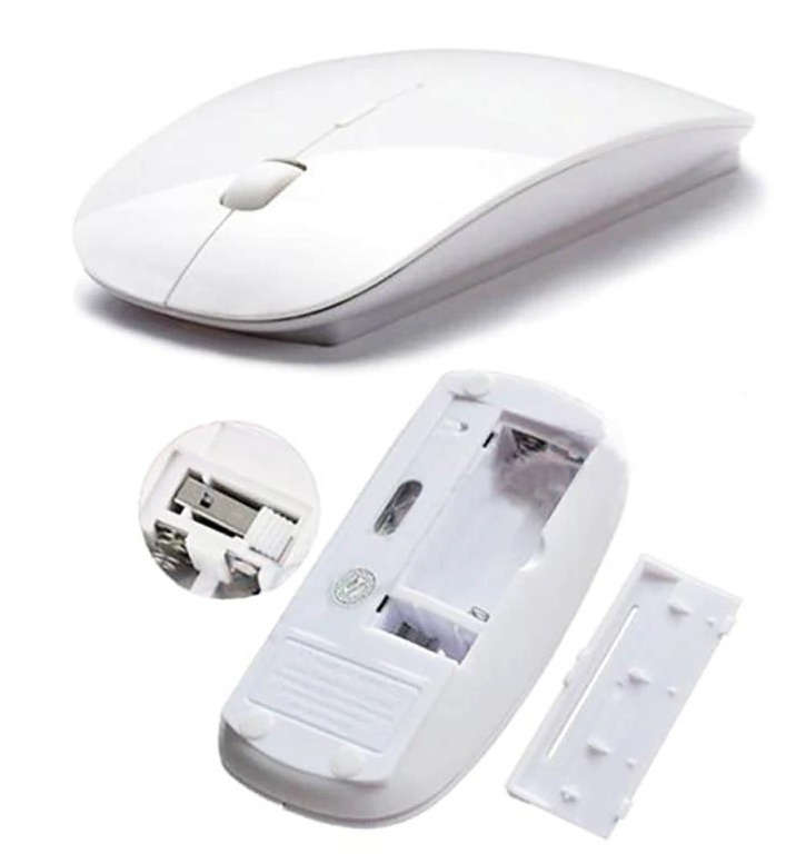 2.4GHz USB Wireless Optical Mouse for Apple Mac and PC