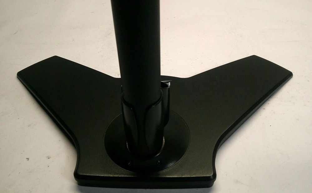 Black Planar Dual Monitor Stand