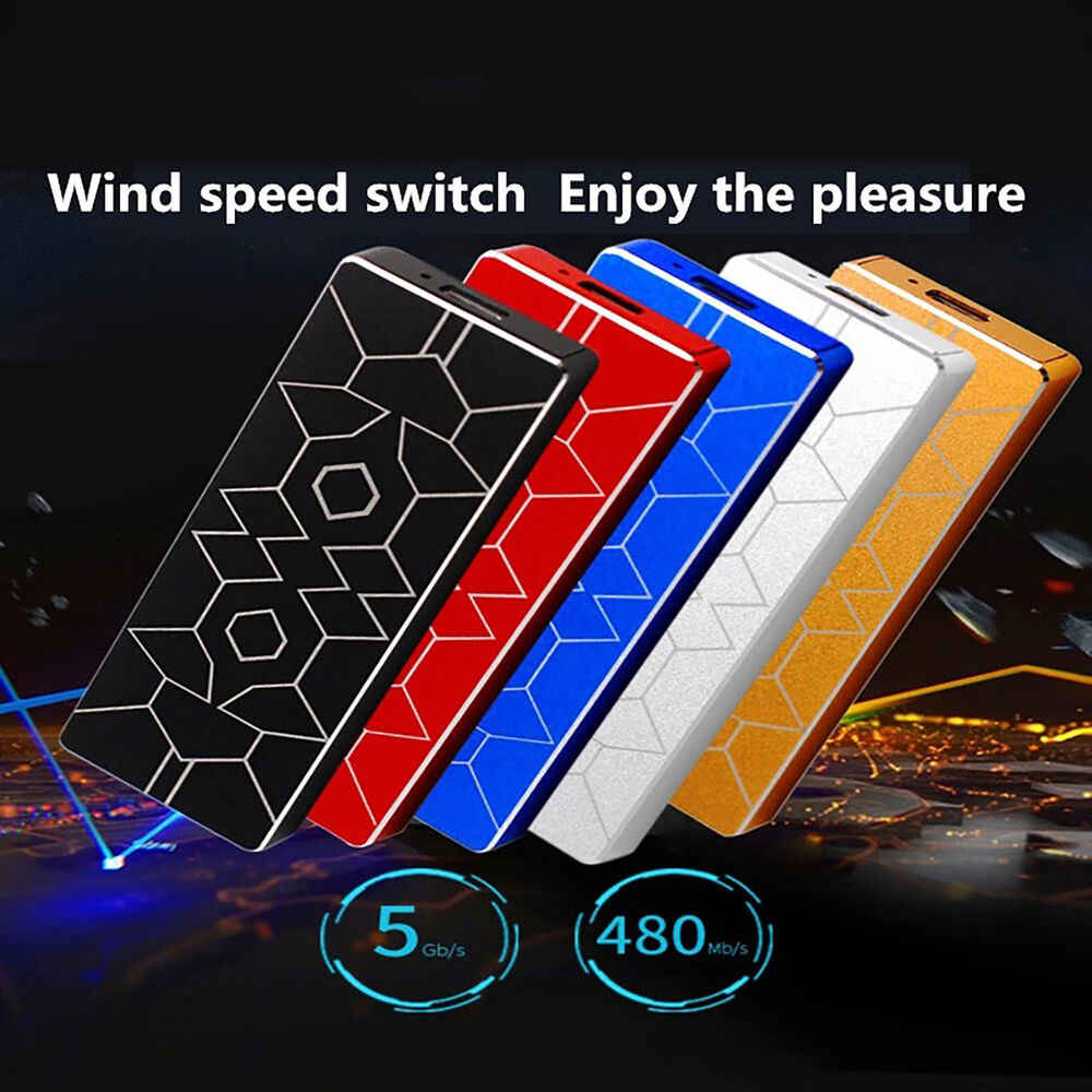 High-Speed 1/2/4TB External Hard Drive HDD USB 3.0