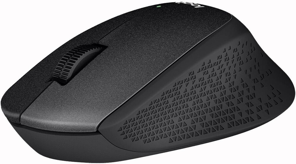 Logitech M330 Silent Wireless Optical Mouse - Black