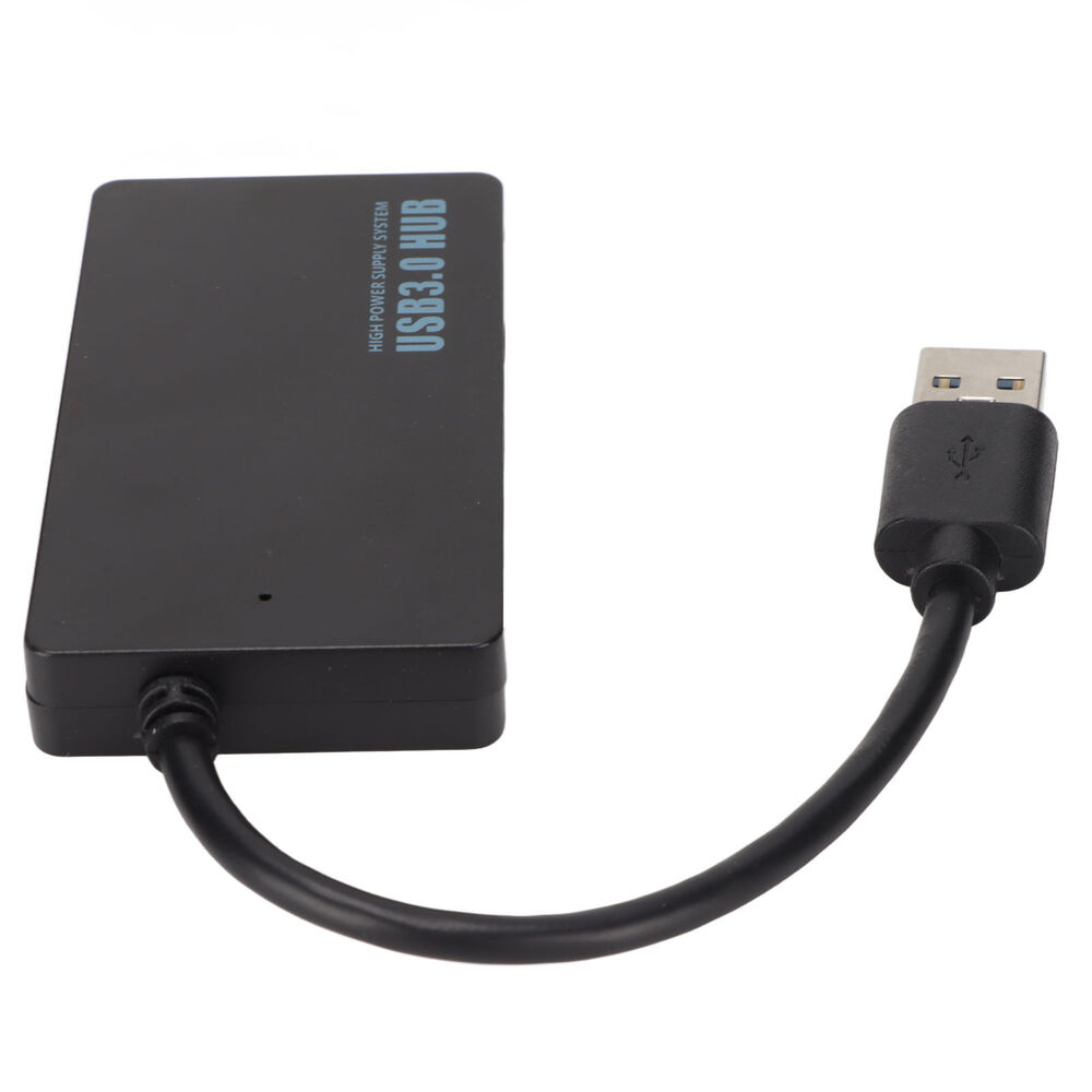 High-Speed 4-Port USB 3.0 Hub for Data Transfer