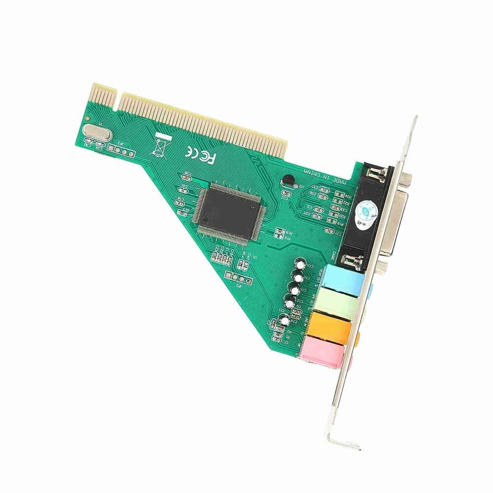4.1 Channel PCI Sound Card for Enhanced Computer Audio