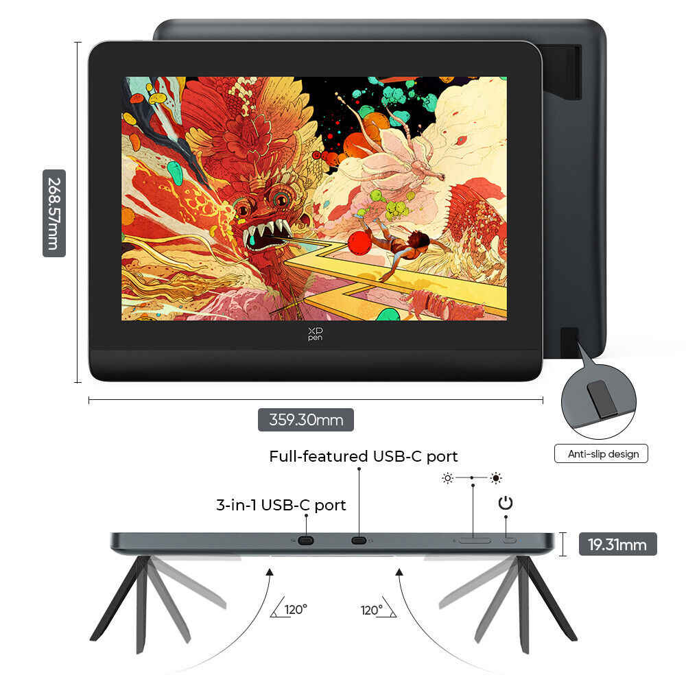 XP-Pen Artist Pro 14 (Gen 2) Graphics Drawing Tablet - Pre-Owned