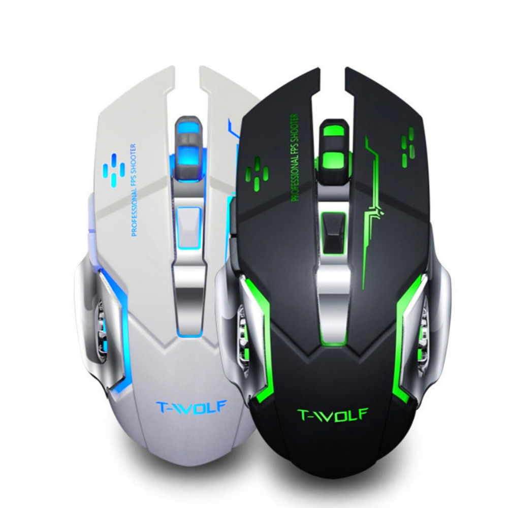 Rechargeable LED Gaming Mouse for PC and Laptop