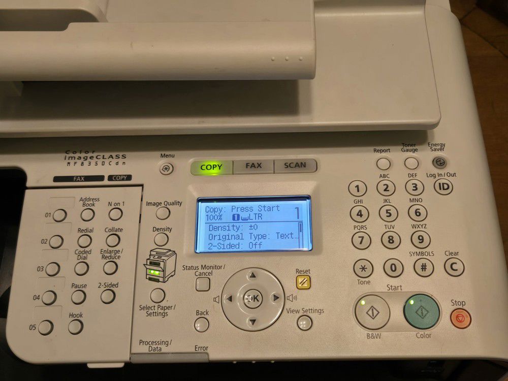 Canon imageClass MF8350Cdn All-in-One Color Laser Printer Copier