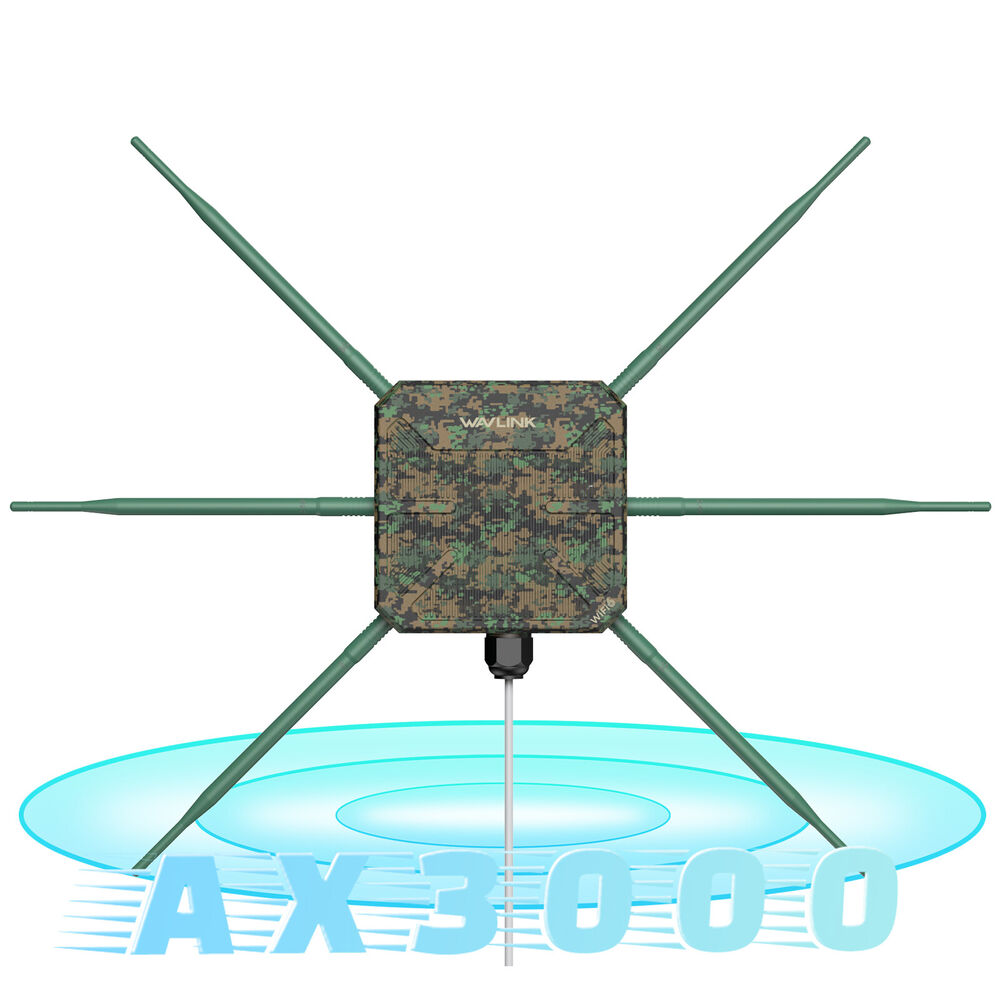 WAVLINK WiFi 6 Outdoor Router - Long Range, Weatherproof Wireless Gigabit Router