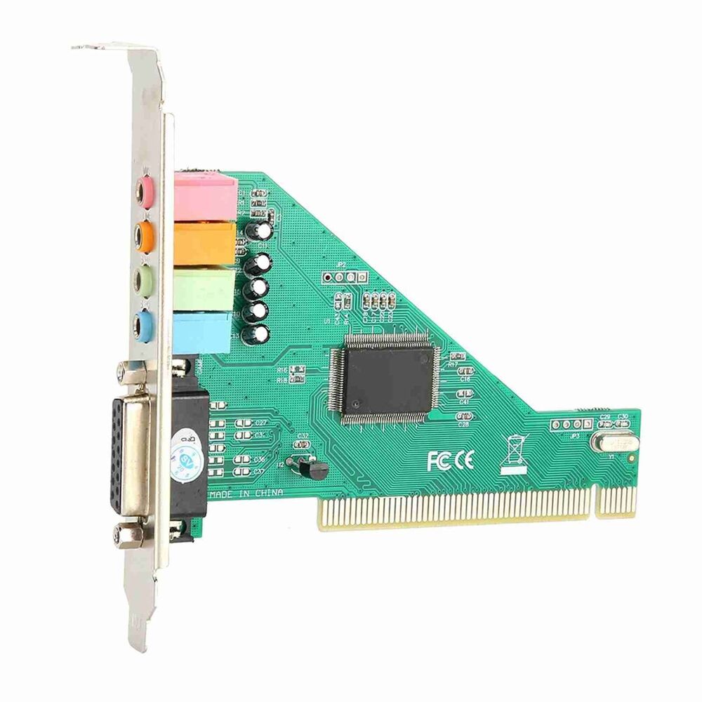 4.1 Channel PCI Sound Card for Enhanced Computer Audio