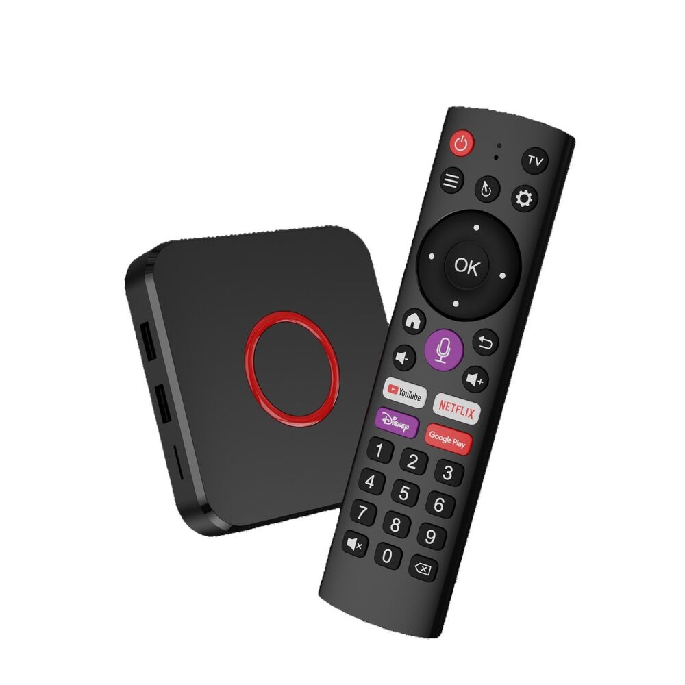 8K HDR Smart TV Box with WiFi and Wireless Screen Projection
