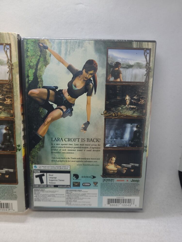 Lara Croft Tomb Raider LEGEND PC DVD-ROM Software 2006 - Brand New Sealed