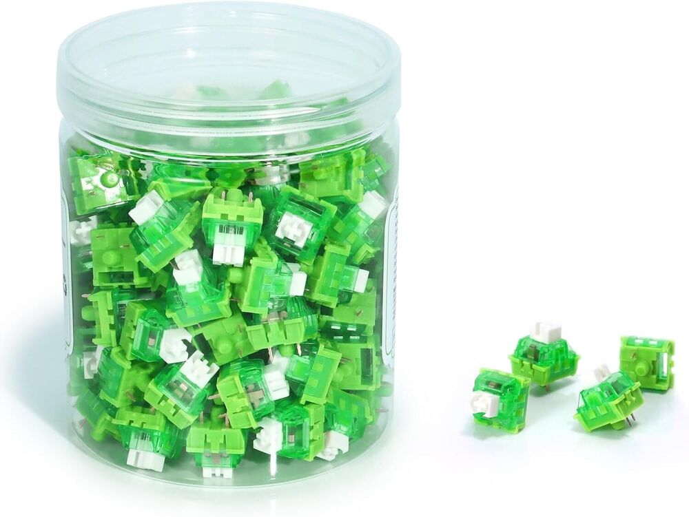 MAMBA SNAKE Jelly Switches for Mechanical Keyboard DIY, 50gf Tactile Keyswitch