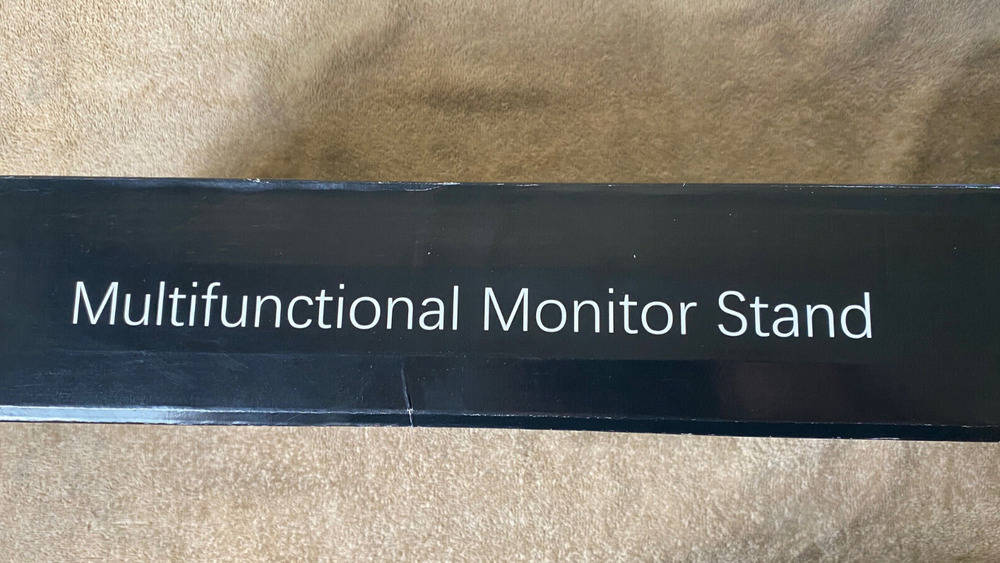 KYOLLY RGB Computer Monitor Stand with Storage and Phone Holder