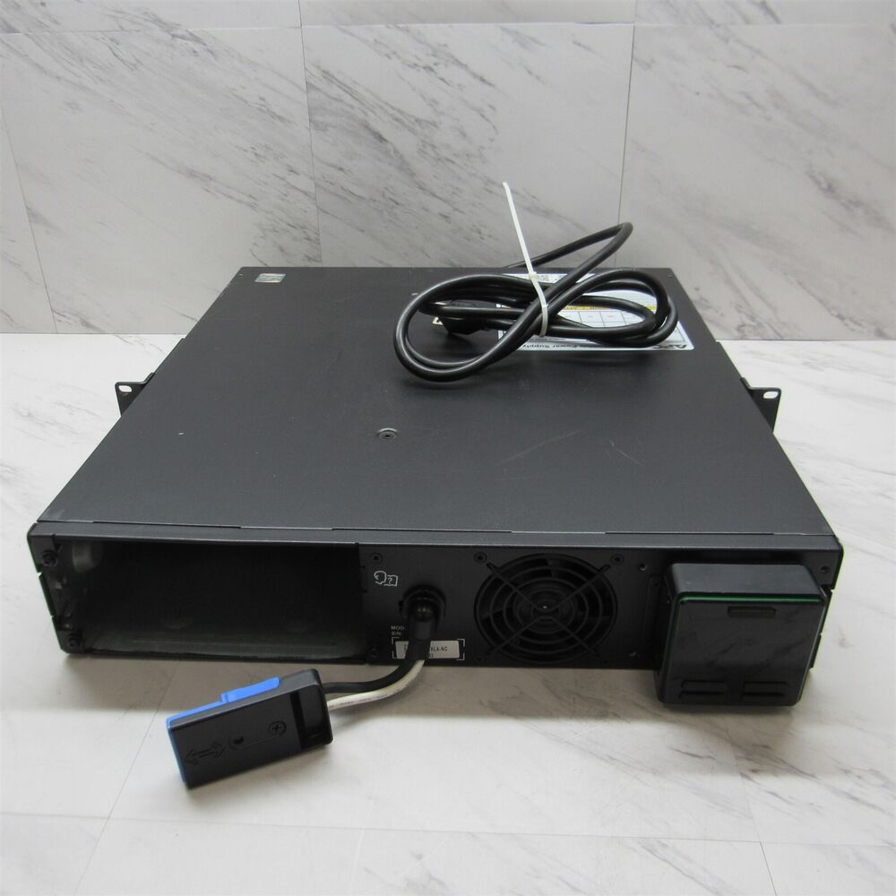 APC Smart SRT1500RMXLA-NC 1500VA UPS with LED Power Backup and Rackmount Ears