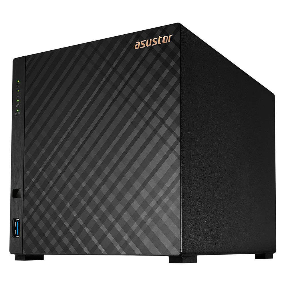Asustor 4 Bay NAS Diskless Network Storage with 1.4GHz Quad Core and 2.5GbE Port