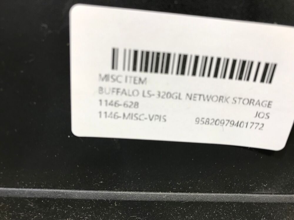 BUFFALO LinkStation Pro LS-320GL Network Storage - Pre-Owned