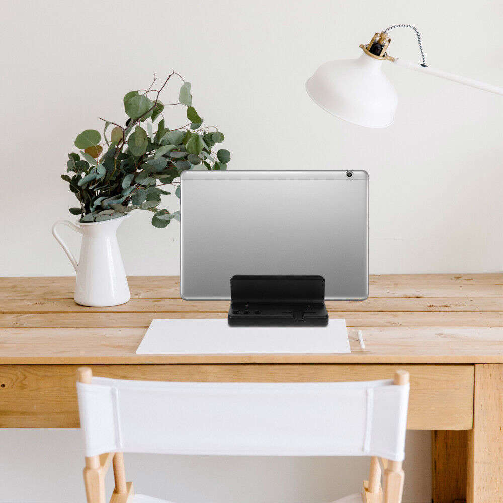 Elegant Vertical Laptop Stand for Women's Workspace