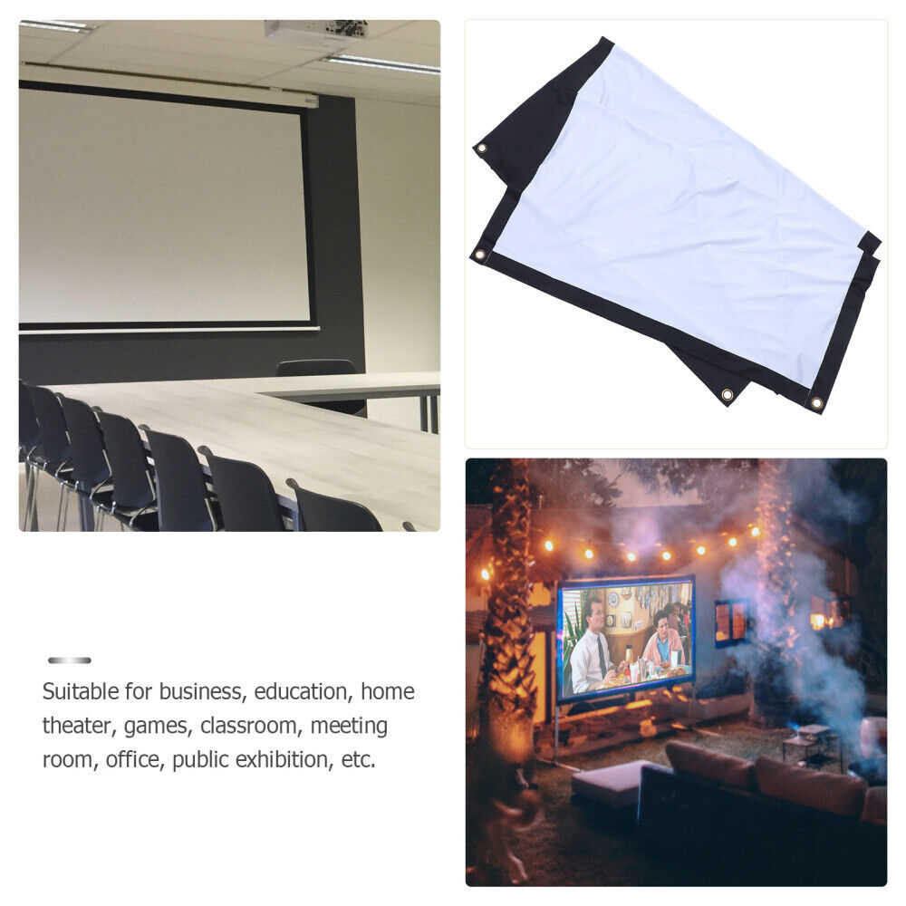 Outdoor Movie Screen for Home Theater and Backyard Entertainment