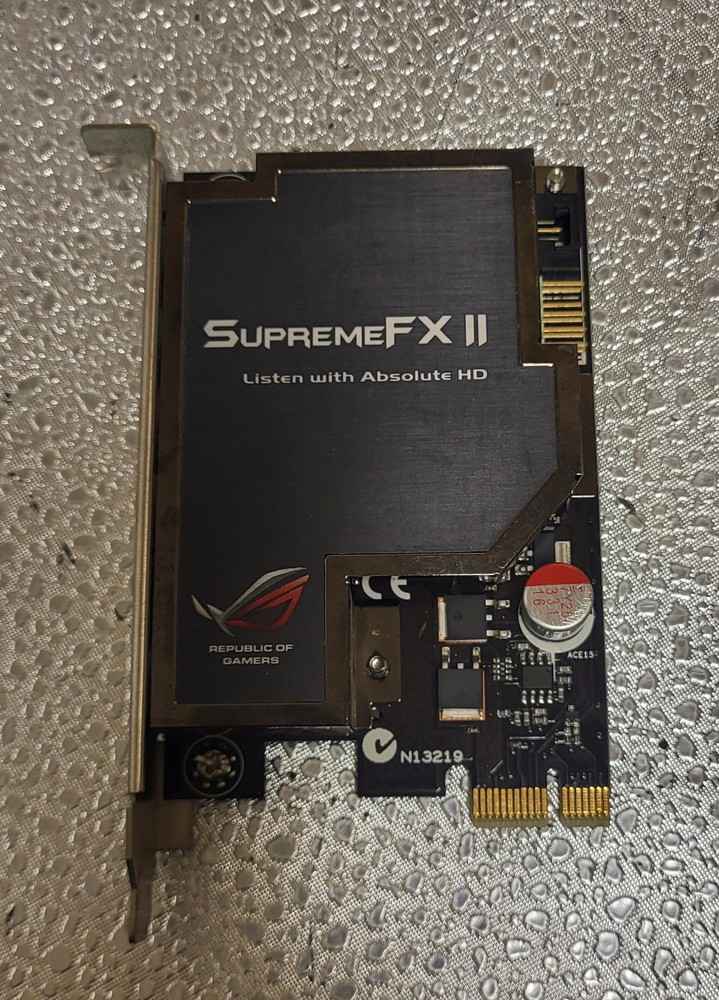 ASUS ROG SUPREMEFX II MAXIMUS Formula Green HD Audio Surround Sound Card