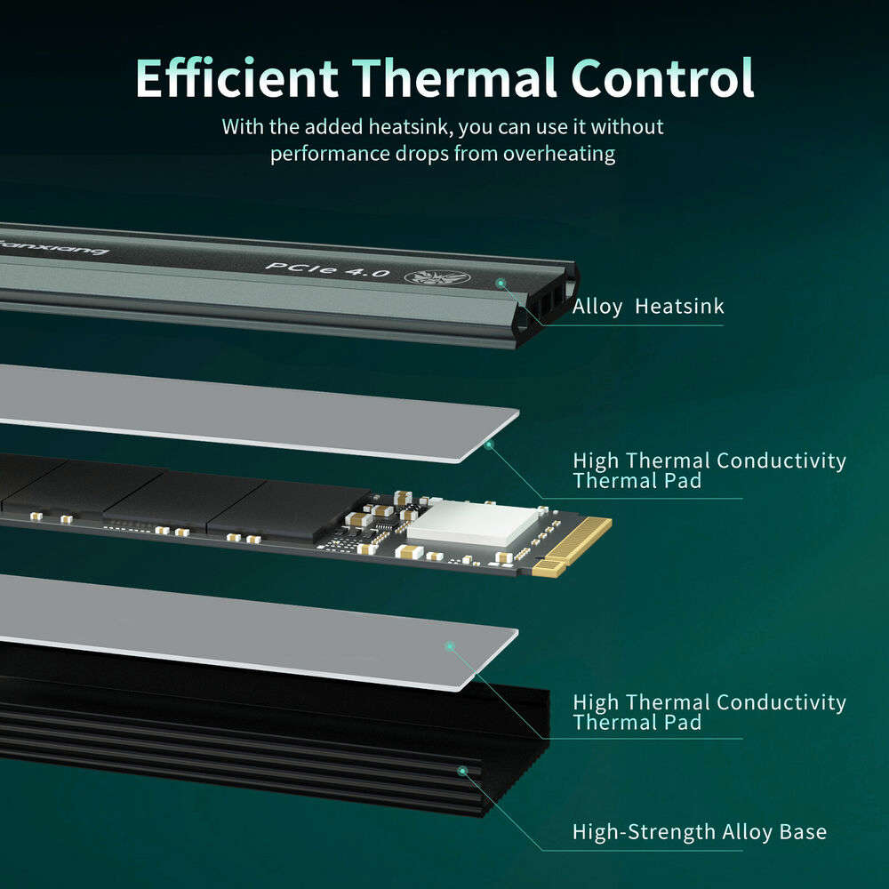 Fanxiang M.2 NVMe SSD with Heatsink - High-Speed Storage Solution