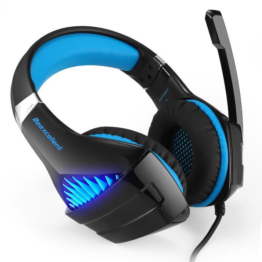 3.5mm Stereo Gaming Headset with Enhanced Bass for PS4, PC, and Xbox One