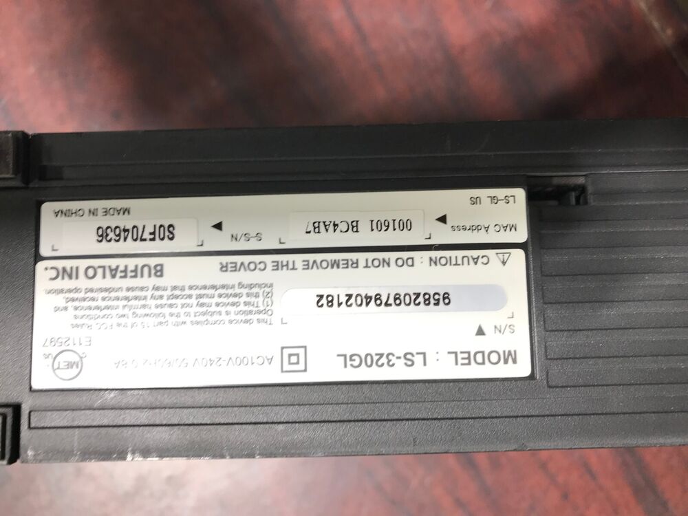 BUFFALO LinkStation Pro LS-320GL Network Storage - Pre-Owned
