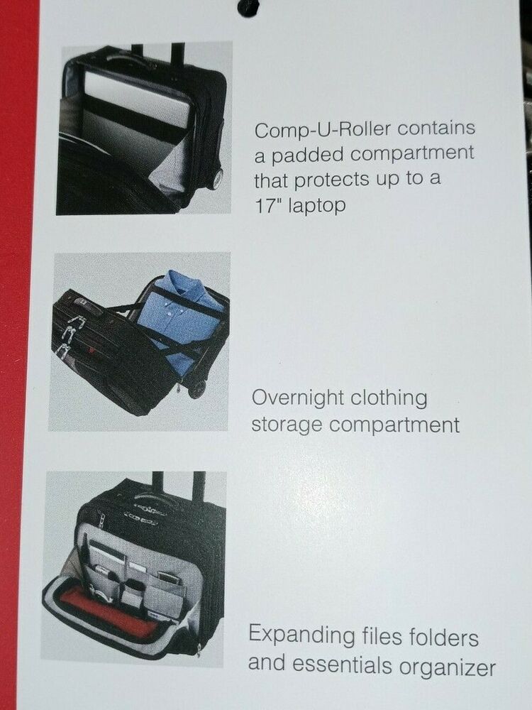 Wenger Patriot Rolling Business Bag - Pre-owned, No Laptop Bag, Free Shipping