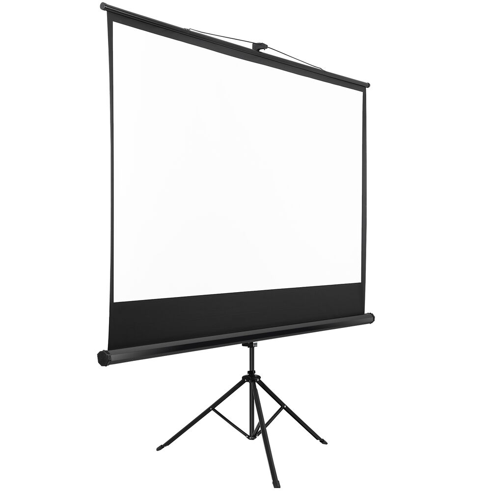 84 Inch 16:9 HD 4K Movie Projection Screen with Stand for Home Theater