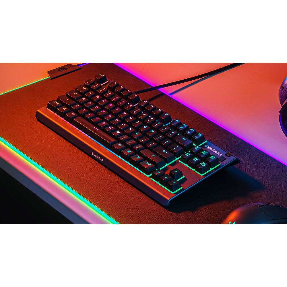 SteelSeries Apex 3 TKL Wired Gaming Keyboard