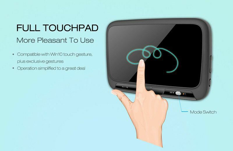 2.4G Backlit Keyboard with Air Mouse Remote for Android Smart TV Box