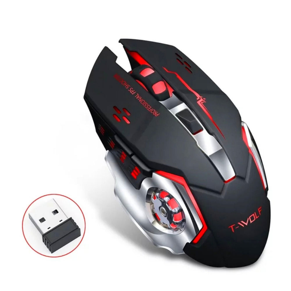 Rechargeable LED Gaming Mouse for PC and Laptop