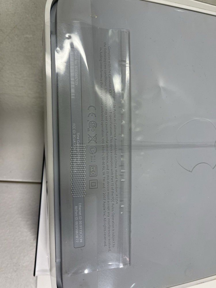 Apple 500GB Time Capsule 802.11n WiFi Hard Drive Wireless Backup A1254