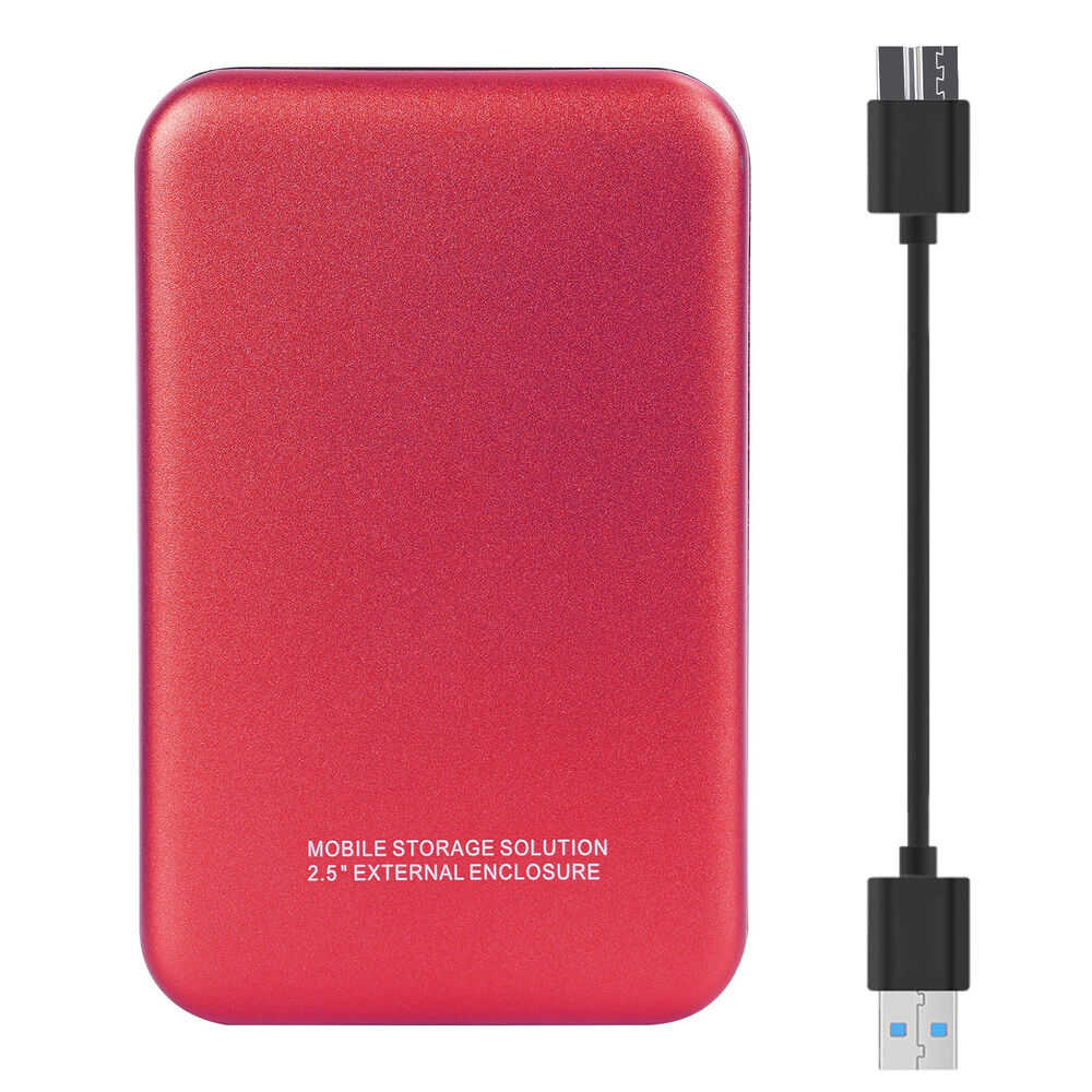 High-Speed Portable USB External Hard Drive