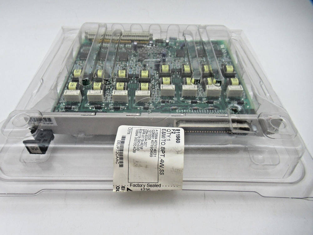 Motorola DSPREM811960 Network Products Channel Banks 8 Port 4W E M to Extended Range