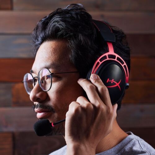 HyperX Cloud Alpha Wireless Gaming Headset for PC - Black Red
