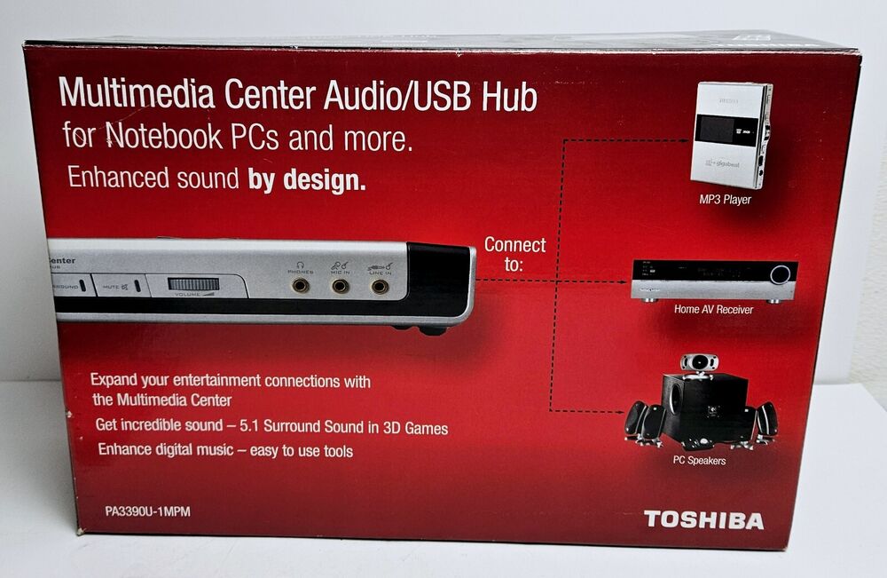 Toshiba Multimedia Center USB 2.0 PA3390U1MPM