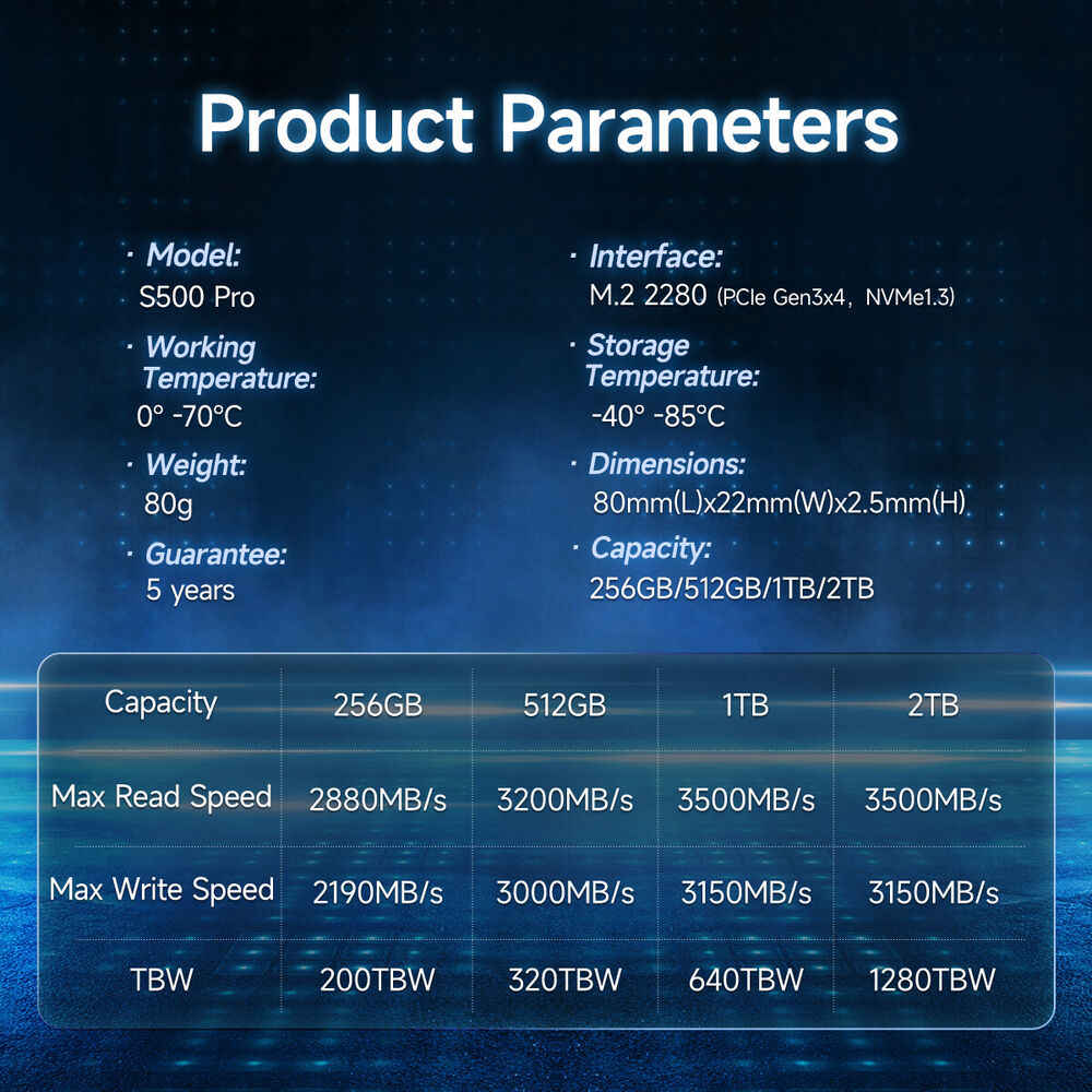 Fanxiang High-Speed M.2 NVMe PCIe Gen3x4 SSD