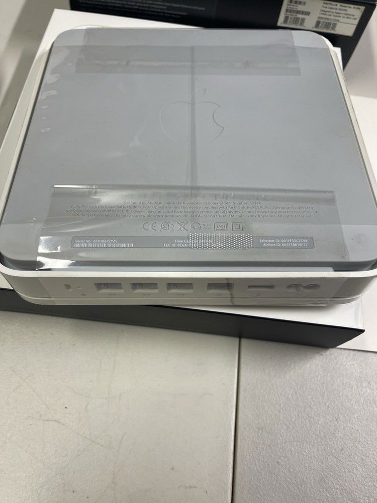 Apple 500GB Time Capsule 802.11n WiFi Hard Drive Wireless Backup A1254