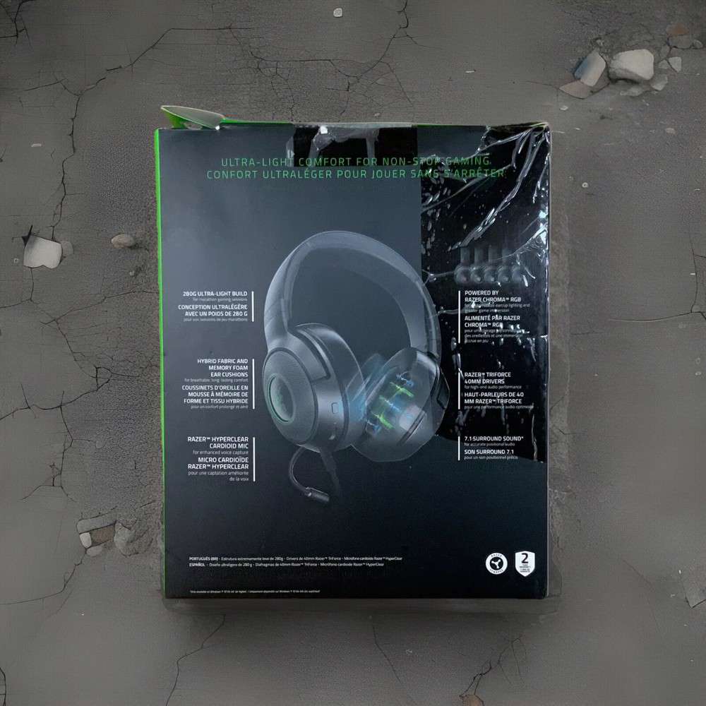 Razer Kraken V3 X Gaming Headset for PC, Mac, and Playstation - Brand New