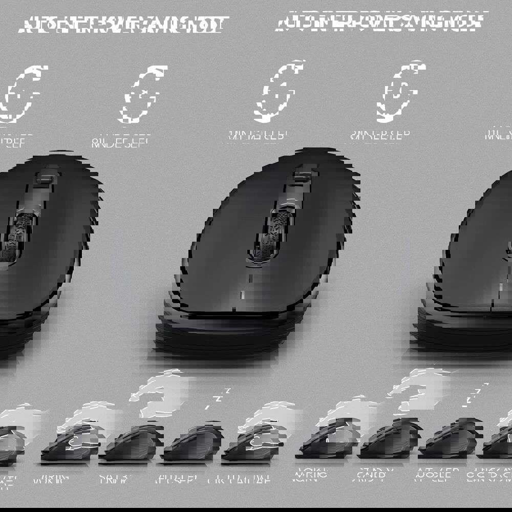 2.4GHz Wireless Optical Mouse with USB Receiver